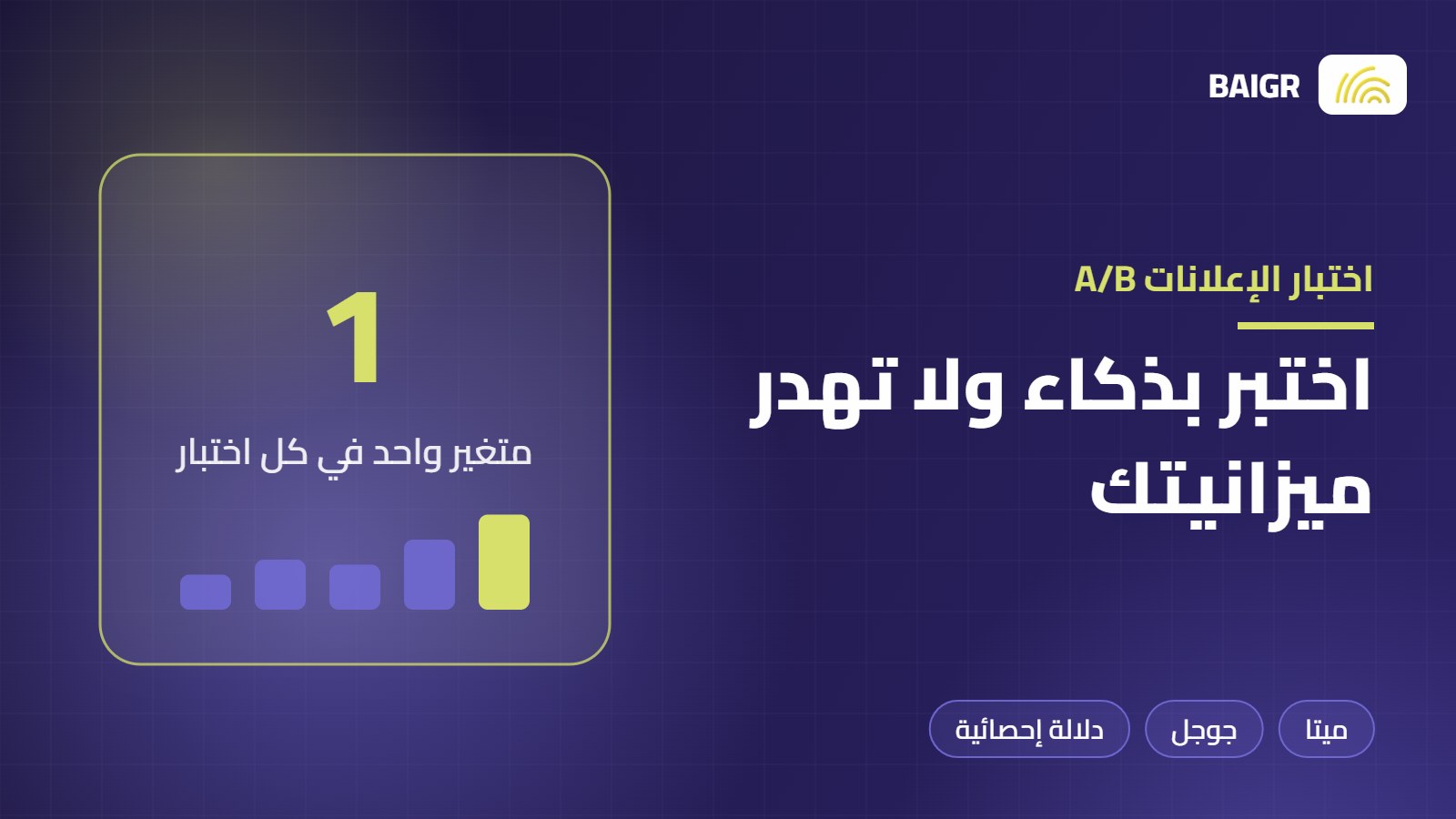 اختبار الإعلانات A/B: كيف تختبر دون أن تهدر ميزانيتك