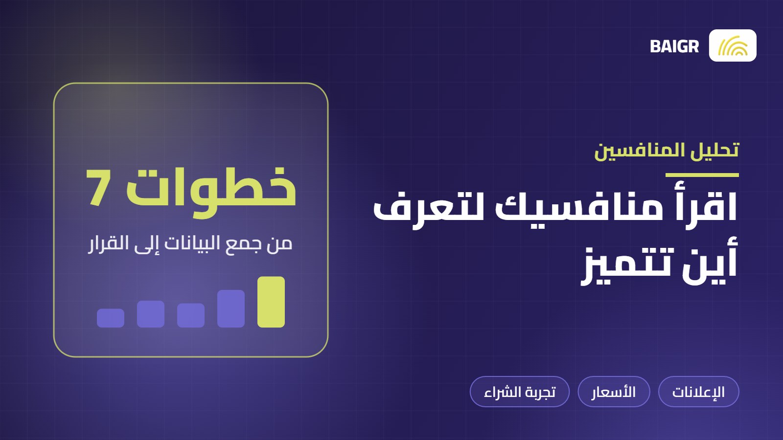 تحليل المنافسين في التسويق: دليل عملي خطوة بخطوة