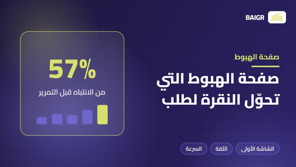 صفحة الهبوط التي تبيع وعناصرها الأساسية لرفع نتائج الإعلانات
