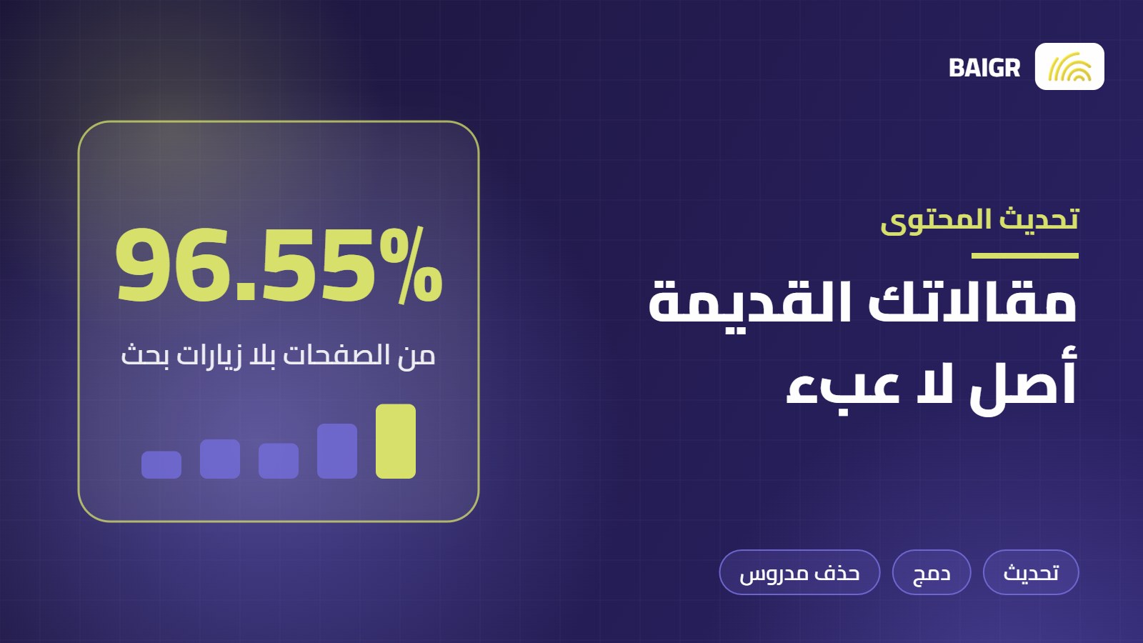 تحديث المحتوى القديم: كيف تستعيد زياراتك المفقودة